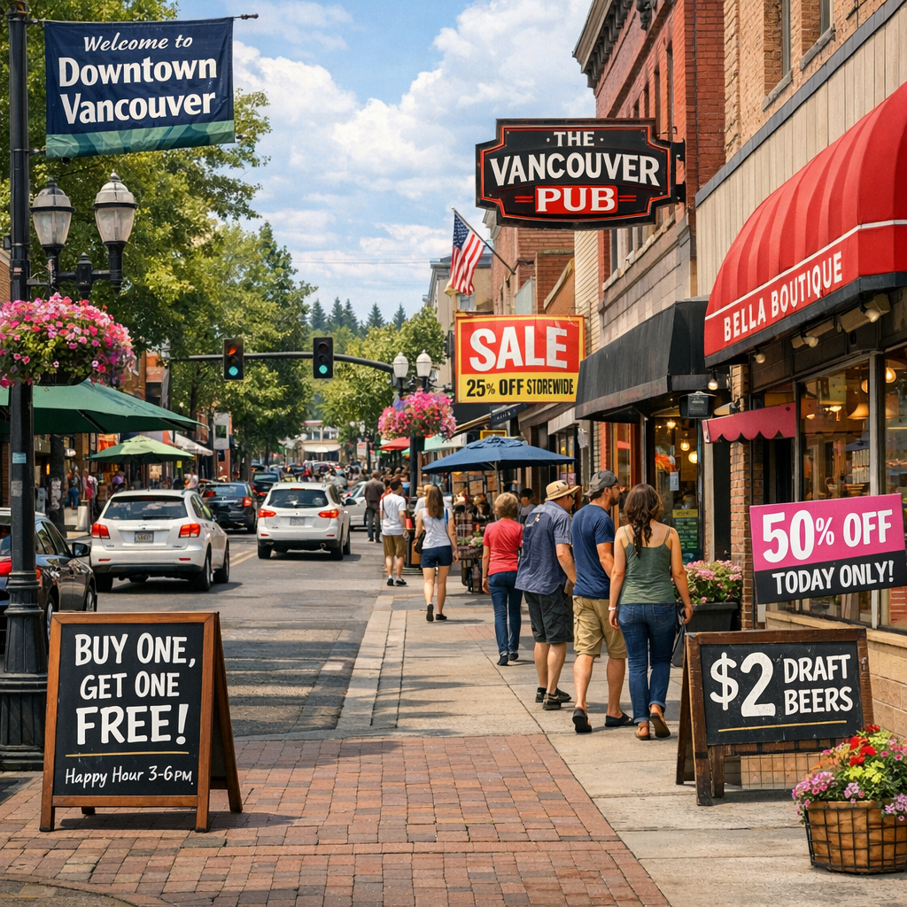 Discover Local Deals in Vancouver, WA